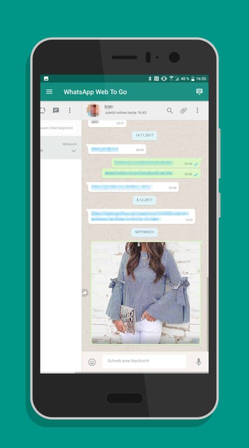Aplikasi: Seluler-Murni-untuk WhatsApp