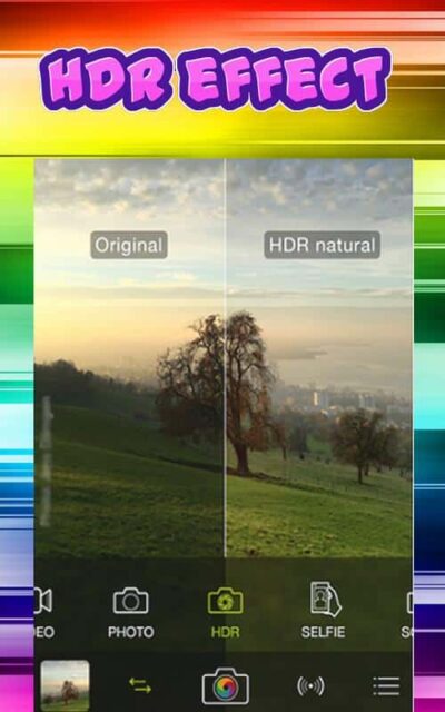 Pengaturan HDR-untuk meningkatkan kualitas foto