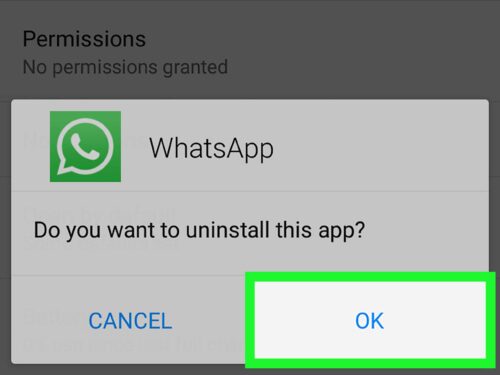 Uninstall-Whatsapp