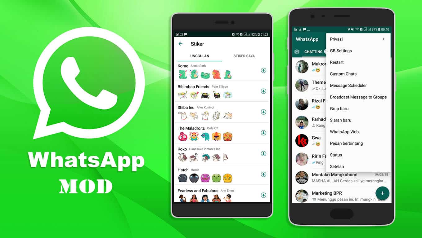 10 WA Mod (Whatsapp) Link Download Themesnya Update