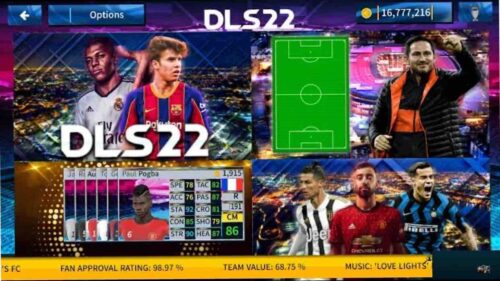 DLS 2022 Mod Apk + Obb Data (Dream League Soccer) Full
