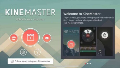 Cara menggunakan aplikasi - Kinemaster-Pro