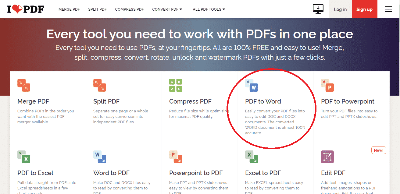 Ubah ukuran pdf online