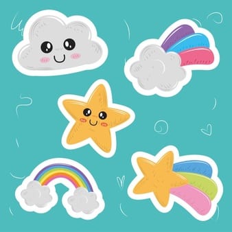 Stickers-Cloud