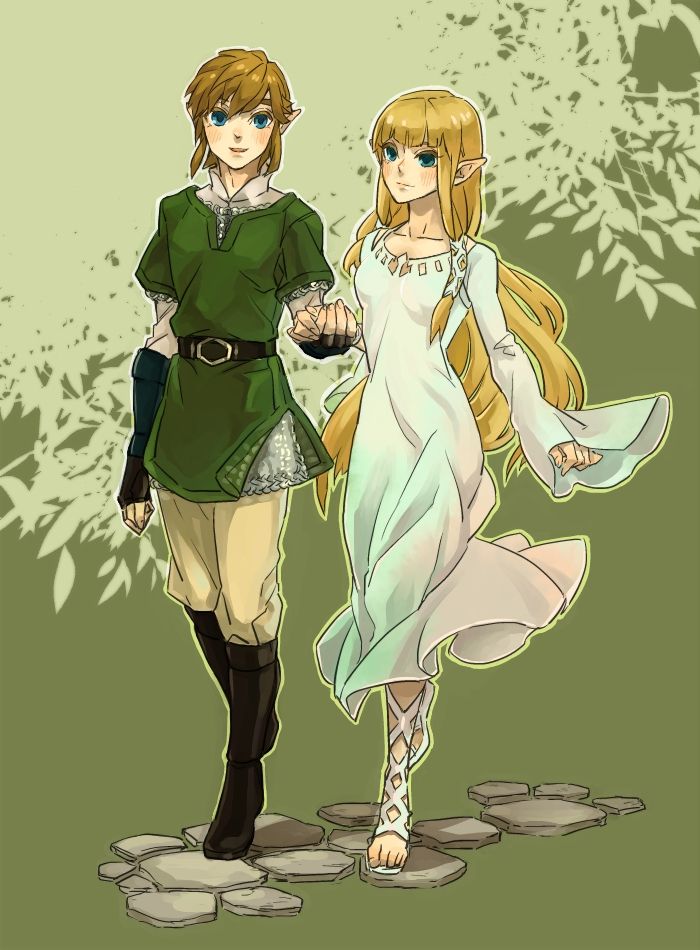 Link-dan-Princess-Zelda