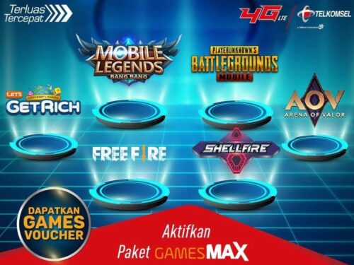 Paket Game-Telkomsel-Games Max